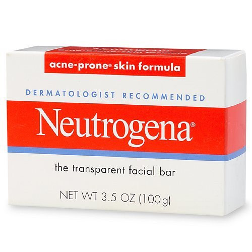 Neutrogena The Transparent Facial Bar Acne Pore Skin Formula