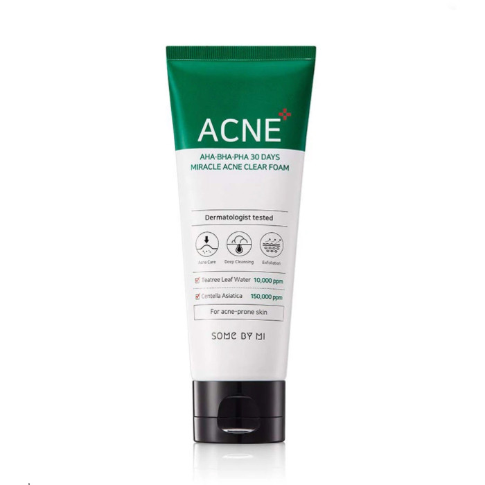 Some By Mi AHA-BHA-PHA 30 Days Miracle Acne Clear Foam