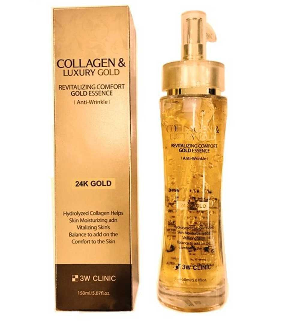 3W Clinic Collagen & Luxury 24K Gold Essence 150ML