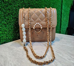 Hand Bag  Code 116 Brown