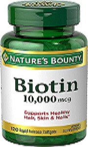 Nature'S Bounty Biotin Vitamin Supplement
